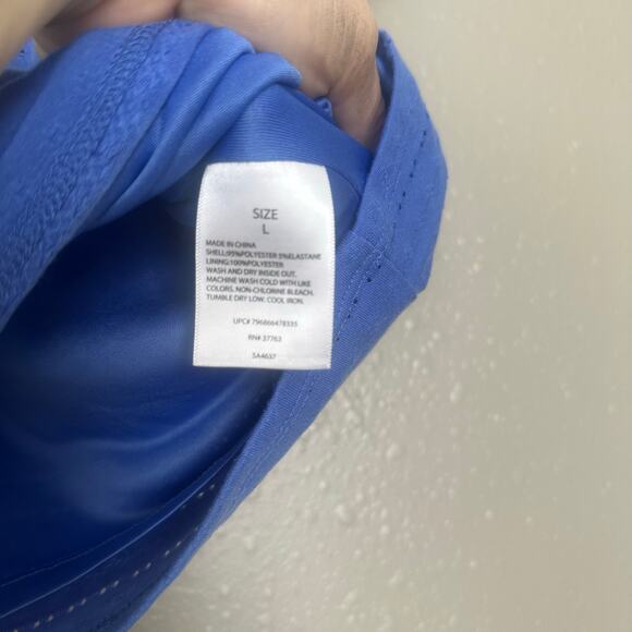 Rafaella new with tag short sleeved eyelet lined top size large - Picture 5 of 7